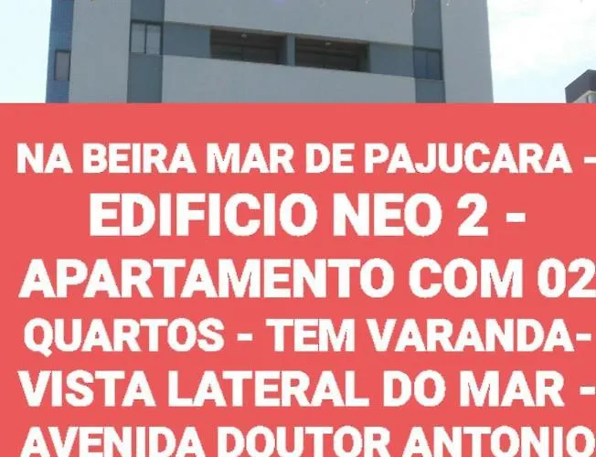 Na BEIRA DE PAJUCARA EDIFICIO NEO 2 APARTAMENTO COM 2 QUARTOS CONSUMO ELETRICO É PAGO NO CKECK-OUT